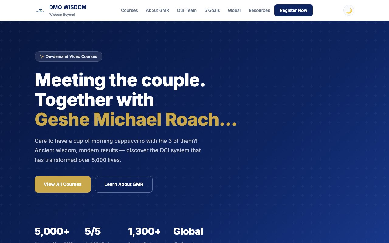 DMO Wisdom screenshot